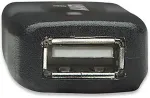 Manhattan USB-Repeater Kabel USB 2.0 A -> A St/Bu 10.00m Bli