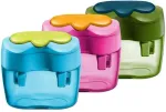 Herlitz pliiatsiteritaja, ergonoomiline, 2 auku, 4 t&uuml;kki pakis