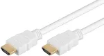 Goobay HDMI 2.0 han med Ethernet Kabel 4K 60Hz 7.5 m Hvid