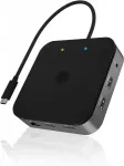 No name Icy Box 7-&uuml;hes USB4 | 2x USB3.2 Gen 2 | 1x USB-C | 1x HDMI | 1x DP | Audio | PD 60W