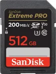 M&auml;lukaart Sandisk Extreme PRO 512 GB SDXC Class 10