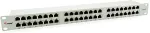 EQUIP Patchpanel 48x RJ45 Cat6 19" FTP 1HE ISO/IEC light grey