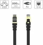 UNITEK Patchcord CAT.7 SSTP 5M (8P8C) RJ45; C1897BK-5M