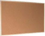 Esselte Standard Cork Noticeboard Wood frame 80x60cm