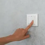 Shelly Plug & Play "BLU Wall" Switch 4 Adapter Gira & Merten Wei&szlig;