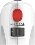 Bosch | Mixer | CleverMixx MFQ2600G | Mixer with bowl | 375 W | Number of speeds 4 | Turbo mode | White