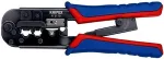 KNIPEX 97 51 10 Crimping tool Black, Blue, Red