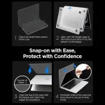 SPIGEN &Uuml;mbris Air Skin, Apple MacBook Pro 16" (2021-2026), matt l&auml;bipaistev,