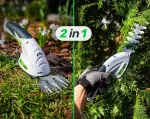 WUBER Cordless 2-in-1 hedge and grass trimmer 7.2 V, cutting width 120 mm, USB-C W23320