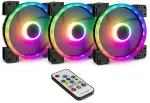 Inter-Tech L&uuml;fter 140*140*25 ARGUS RGB-FAN SET RS-14 retail