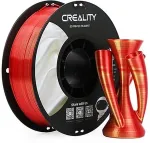 Creality CR-Silk PLA Filament Gold/Rot, 3D-Filament (1 kg, 1,75 mm, auf Rolle)