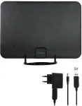 EVOLVEO Xany 2A, 230/5V, active indoor antenna FM/DAB+/DVB-T2, LTE, 4G, 5G filter