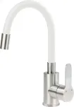 Deante Washbasin mixer with curved spout