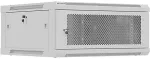 LANBERG WALL-MOUNTED INSTALLATION CABINET 19" 4U 600X600 GREY PERFORATED DOOR (FLAT PACK)