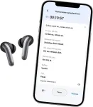 AUDIOCORE wireless headphones, hybrid ANC, ENC, 6 microphones, charging case, Tuya, AC591 PRO