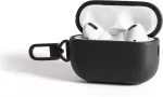 Mujjo Kaitse&uuml;mbris Apple AirPods Pro (2.gen), must, naturaalsest nahast,