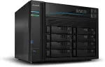 ASUSTOR AS6508T NAS Tower Intel Atom&reg; C3538 8 GB DDR4 0 TB ADM Black