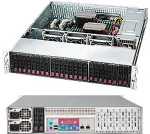 Korpus SuperMicro SC216 BAC-R920LPB - Rack - einbauf&auml;hig - 2U - verbessertes, erweitertes ATX - SATA/SAS - Hot-Swap 920 Watt - Schwarz