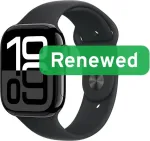 Apple Renewed Grade B | Apple Watch Series 10 LTE 46mm | Jet Black