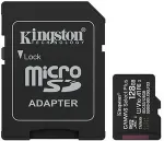 M&auml;lukaart Kingston Technology Kingston Canvas Select Plus/Micro SDXC/128GB/UHS-I U1 / Class 10/+ Adapter