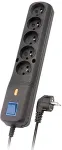 UPS Lestar LV530W 2,5M surge protector Black, Grey 5 AC outlet(s) 2.5 m