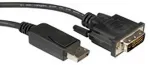 ROLINE DisplayPort Kabel DP ST - DVI ST schwarz 2m