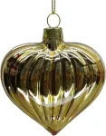 Home4you J&otilde;uluehe JOY HEART GOLD 8cm, klaas