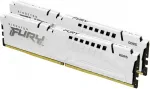 M&auml;lu Kingston FURY DDR5 - 64GB - 6000 - CL - 30 (2x 32 GB) dual kit, memory (white, KF560C30BWEK2-64, Fury Beast, INTEL XMP, AMD EXPO)
