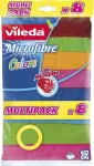 VILEDA Cleaning Cloth Microfibre Colors 8 pcs
