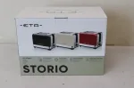 ETA SALE OUT. ETA916690040 STORIO Toaster, Power 930 W, 2 slots, Stainless steel, Beige | Storio Toaster | ETA916690040 | Power 930 W | Housing material Stainless steel | Beige | DAMAGED PACKAGING, DEMO