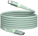 VERBATIM Sync&Charge 60W 120cm USB-C/USB-C Magnetic green 31864