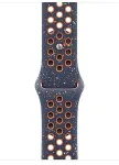APPLE MC2F4ZM/A smart wearable accessory Band Blue, Orange Fluoroelastomer