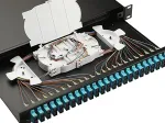 EQUIP LWL-Splei&szlig;kasten 24-Port LC-Duplex OM3 1U komplett sw