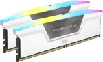 M&auml;lu CORSAIR Vengeance RGB DDR5 32GB kit 6000MHz CL36 On-die ECC Hvid