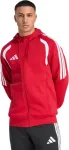 Adidas Bluza męska Tiro 26 League Sweat Full Zip Hoodie czerwona KF9106 XL