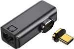 Noname Magnetic USB Type-C - RJ-45 Adapter, 100/1000Mb
