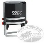 COLOP Stamp Printer Oval 55 black spare pad dry