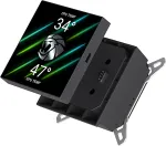 GameMax CPU Liquid Cooler | HAILSTORM 360 LCD BK | Black