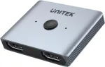 UNITEK two-way Signal Switch HDMI 2.1 2 in 1 out 8K