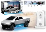 Artyk Futuristic R/C car with a charging station