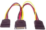 PREMIUMCORD Power splitter for HDD SATA - 2x SATA