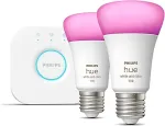 PHILIPS Hue StiWa White & Color Ambiance E27 2er Starter Set