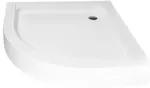 No name SHOWER TRAY QUADRANT ACRYL 80X80X16 R550