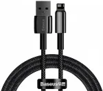 BASEUS Lightning Tungsten seeria kaabel 2.4A, 1m Black (CALWJ-01)