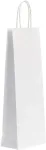 PaperSeal Paberkott pudelile, TWIST, 140 x 80 x 390 mm, valge, 5 tk