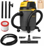 Stanley SXVC20PTE Industrial Vacuum Cleaner Black, Yellow 1200 W