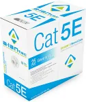 ALANTEC Kabel F/UTP kat.5e, teleinformatyczny, LSOH, Dca 4x2x24 AWG, 1Gb/s, 250 MHz, gwarancja 25 lat, certyfikat INTERTEK ETL, szary, 305m -