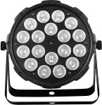 Light4Me HEXO PAR 18x12W RGBWA-UV spotlight scenic