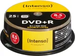 Toorikud Intenso DVD+R 8,5GB 25pcs Cakebox DOUBLE LAYER 8x retail