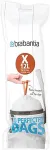 Brabantia 116728 trash bag 12 L White 20 pc(s)
